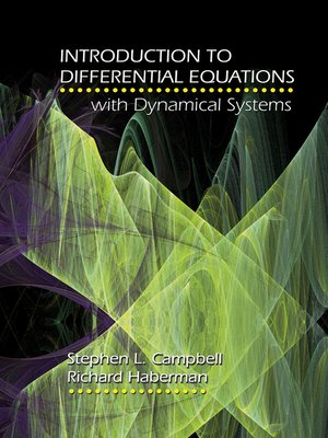 cover image of Introduction to Differential Equations with Dynamical Systems